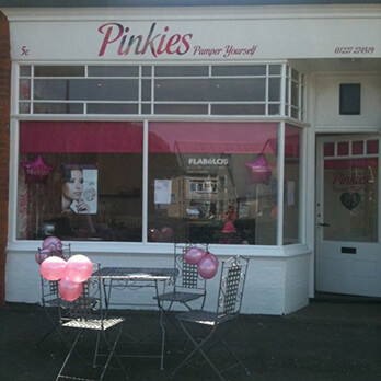 pinkies shopfront