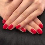 Classic Red Gelish Mani